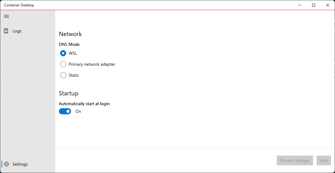 DNS Mode Configuration